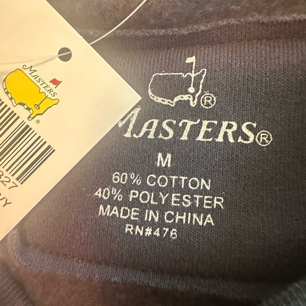 Masters Tournament Women’s Navy Crewneck Sweater - Picture 4 of 5